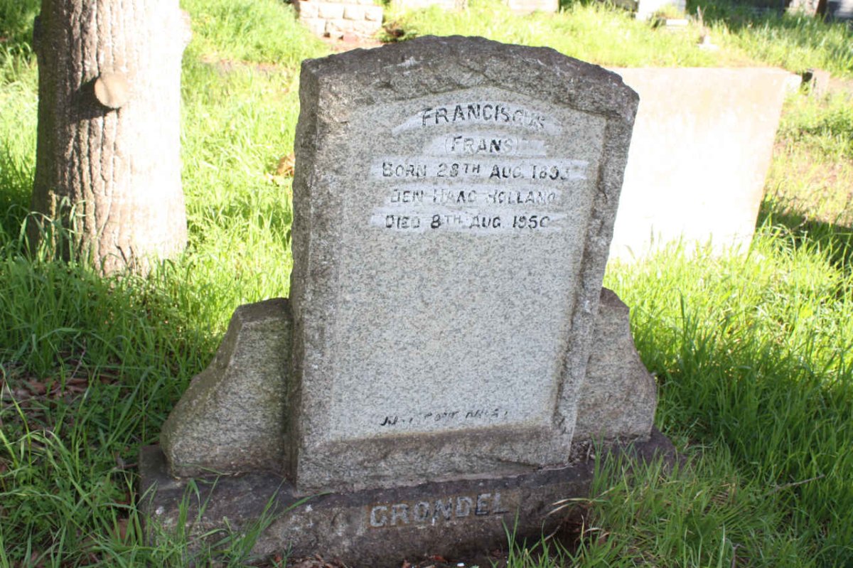 GRONDEL Franciscus 1893-1950