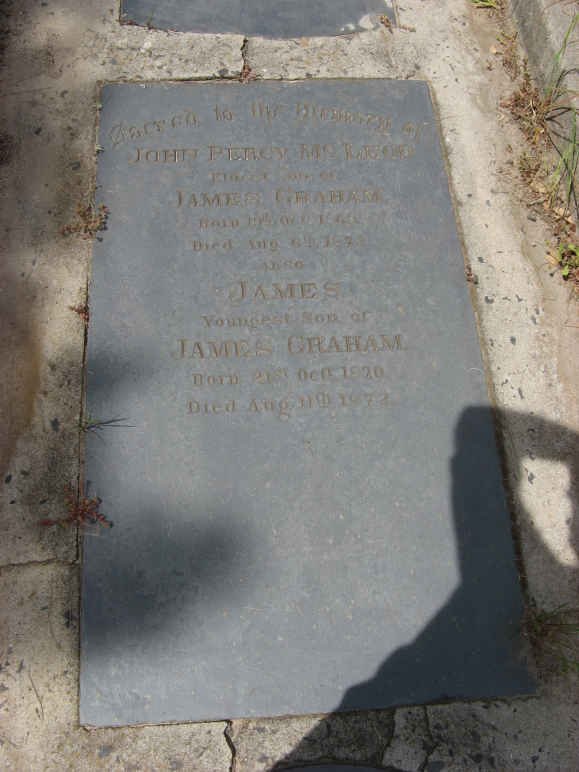 GRAHAM John Percy McLeod 1868-1872 :: GRAHAM James 18??-1872