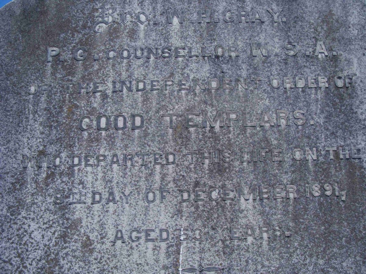 GRAY W.H. -1891