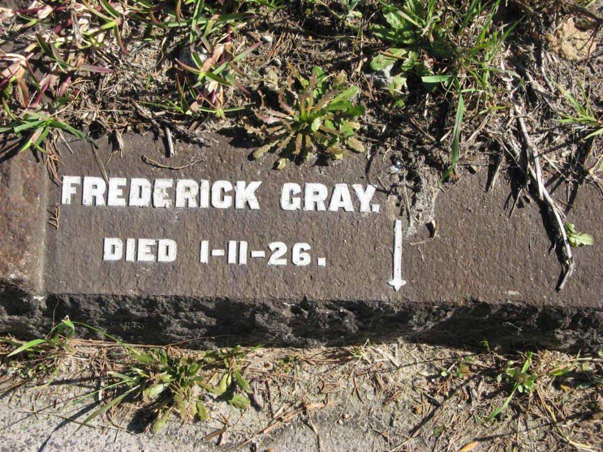 GRAY Frederick -1926