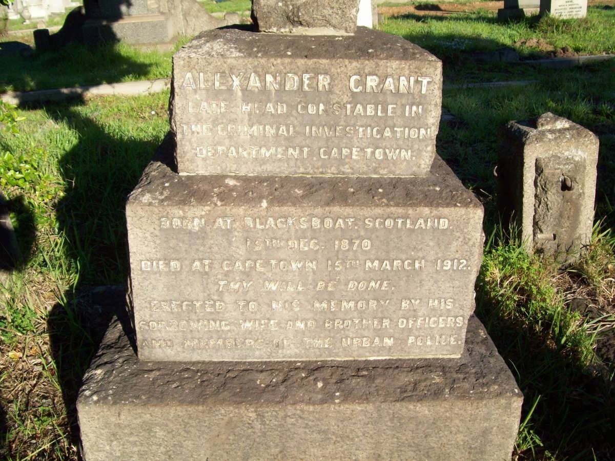 GRANT Alexander 1870-1912