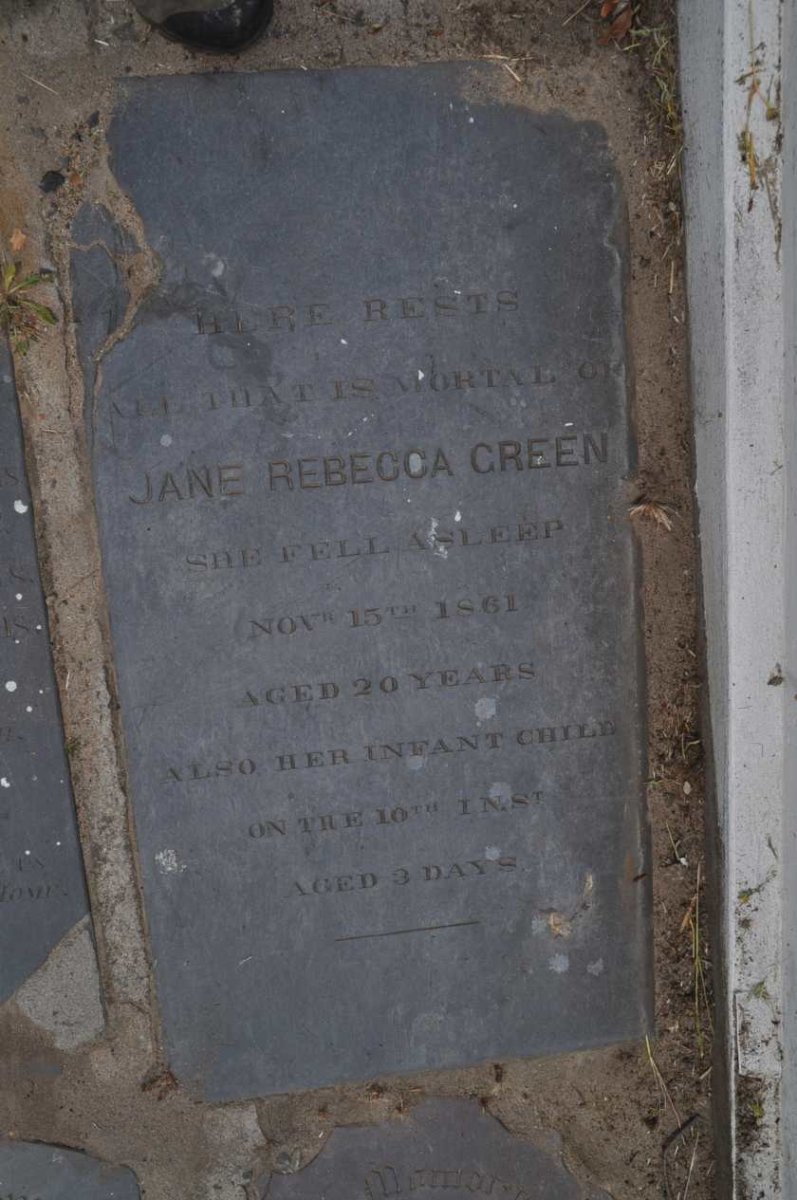 GREEN Jane Rebecca -1861