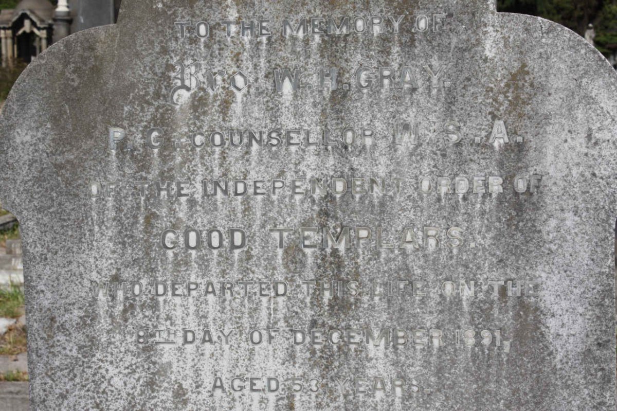 GRAY W.H. -1891