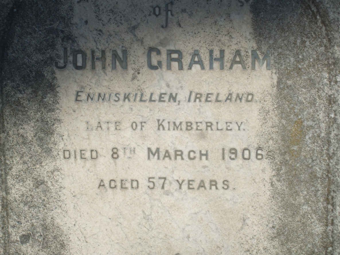 GRAHAM John  -1906