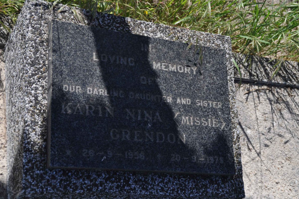 GRENDON Karin Nina 1958-1975