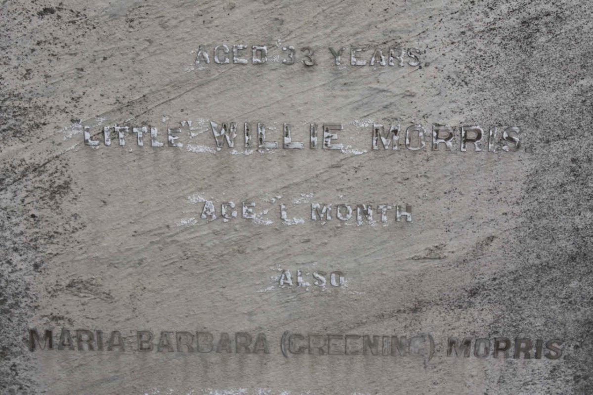 MORRIS Willie :: MORRIS Maria Barbara nee GREENING -1928