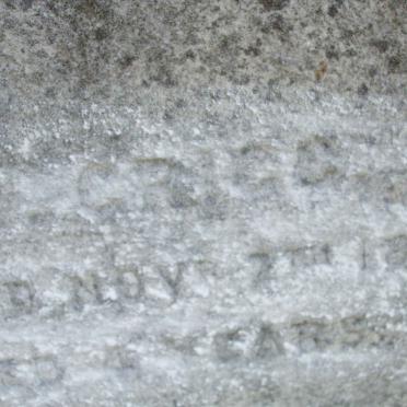 GRIGG ?.R. -189?