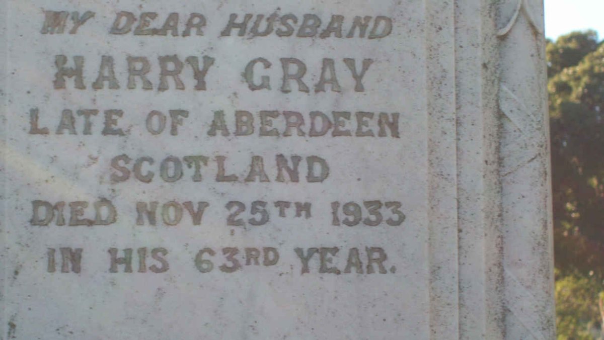 GRAY Harry -1933