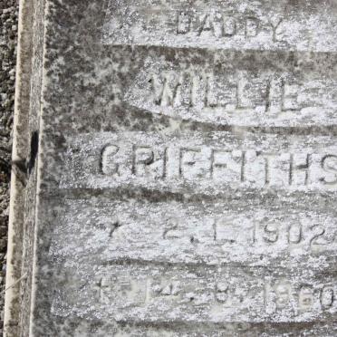 GRIFFITHS Willie 1902-1960