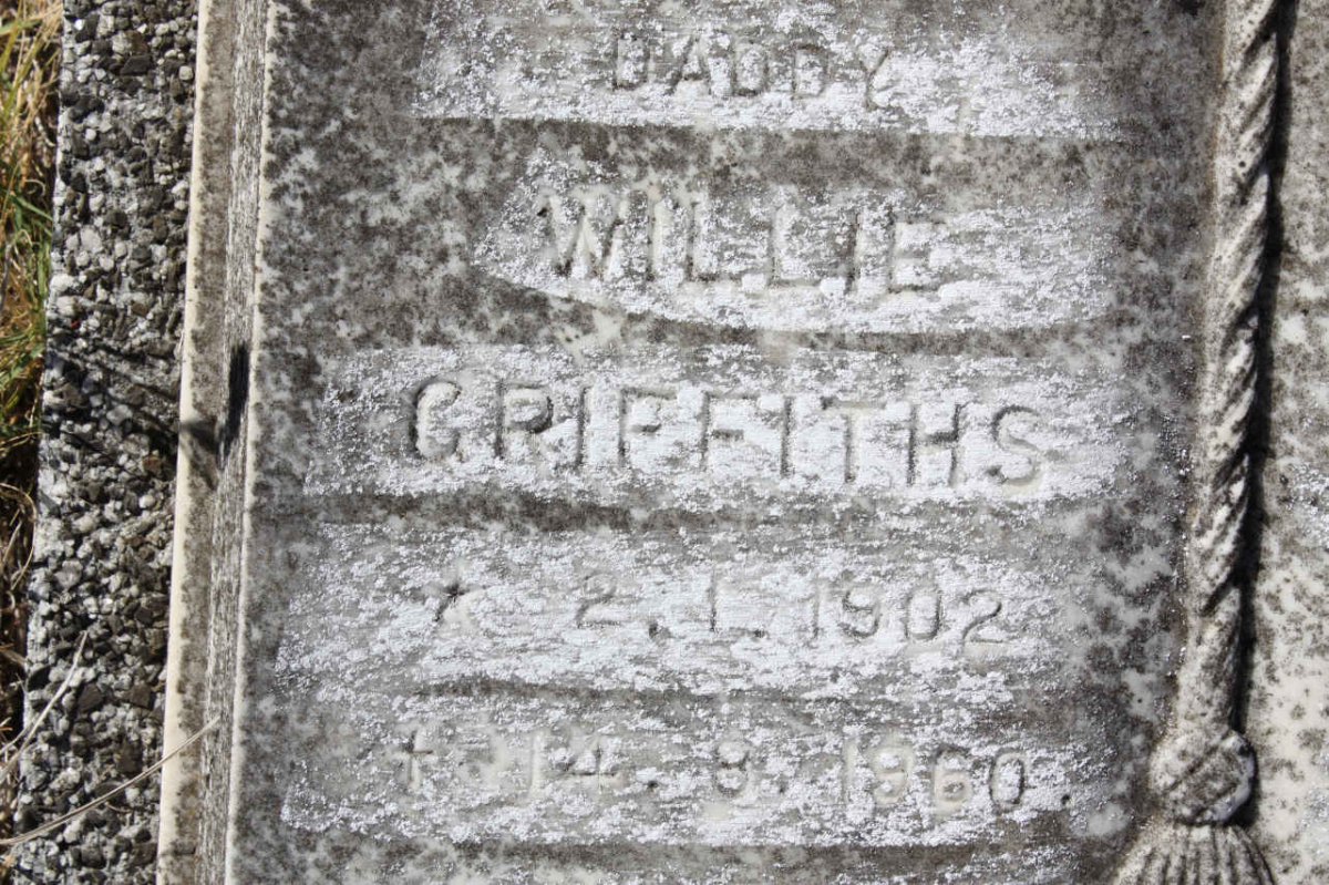 GRIFFITHS Willie 1902-1960