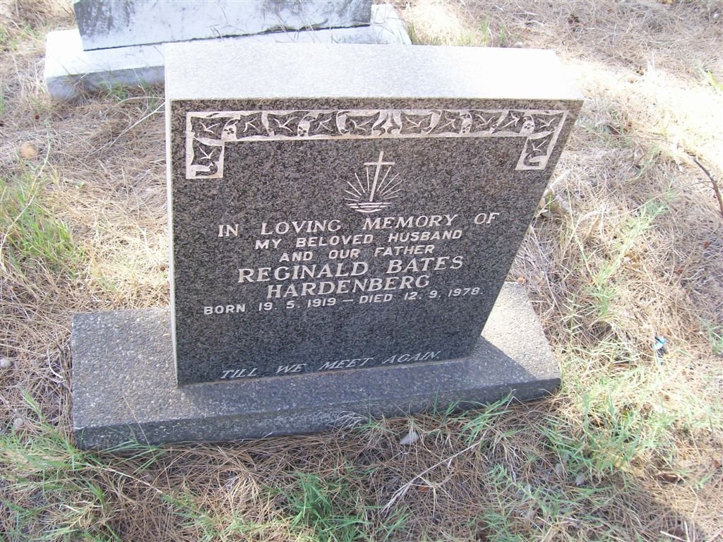 HARDENBERG Reginald Bates 1919-1978