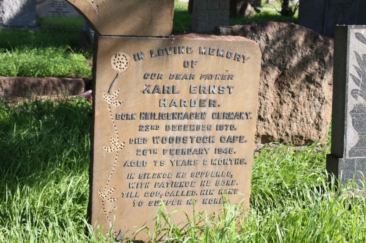 HARDER Karl Ernst 1870-1946