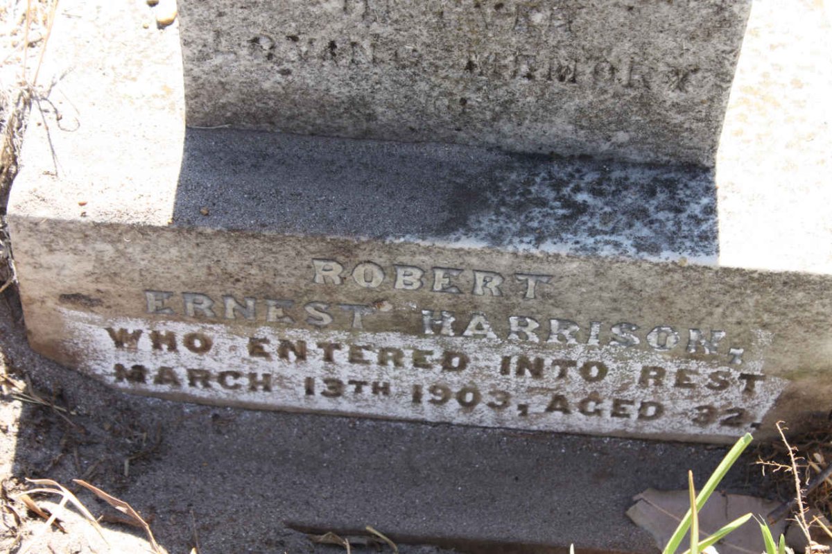 HARRISON Robert Ernest -1903