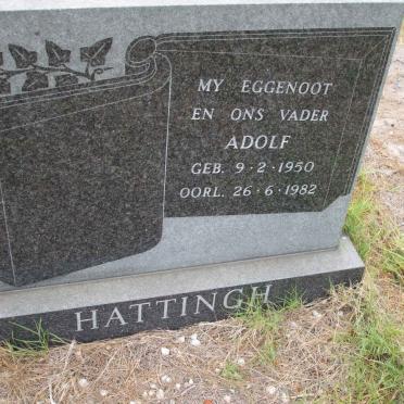 HATTINGH Adolf 1950-1982
