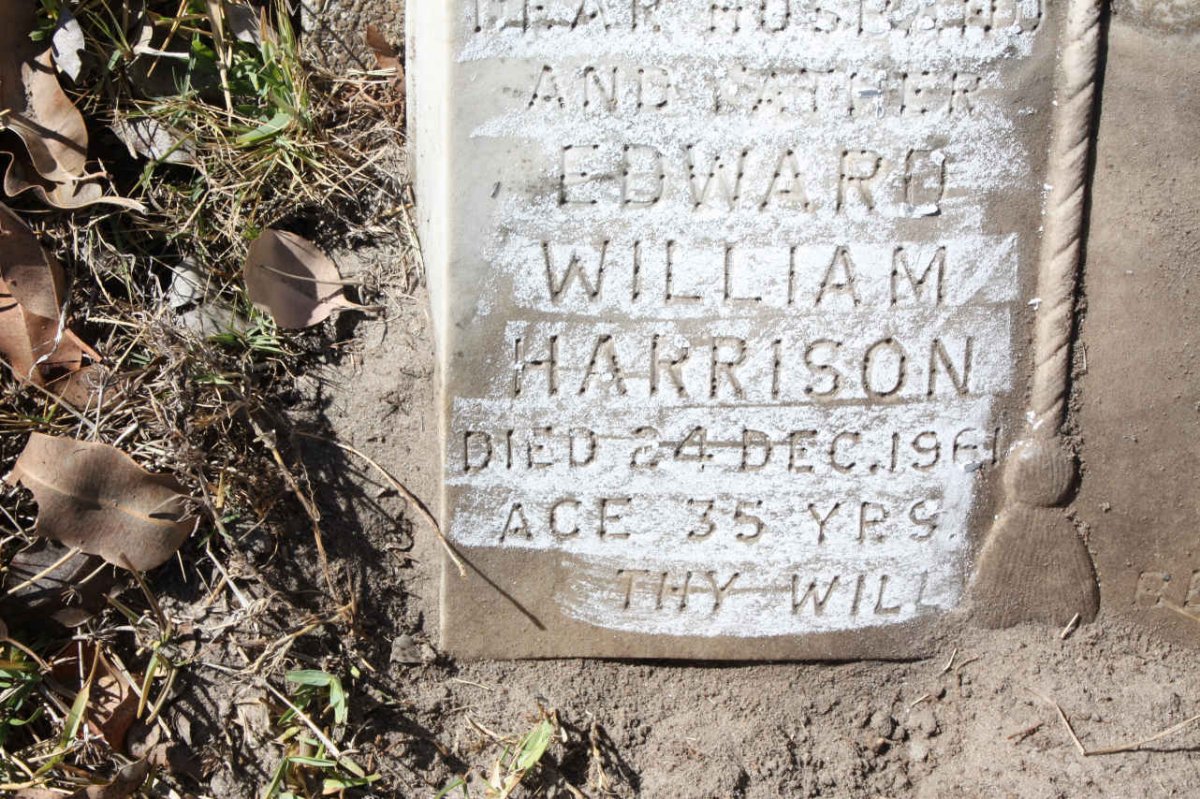 HARRISON Edward William -1961
