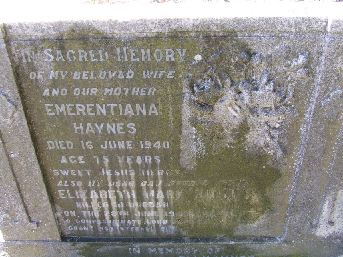 HAYES Emerentiana -1940 :: HAYES Elizabeth Mary -1943