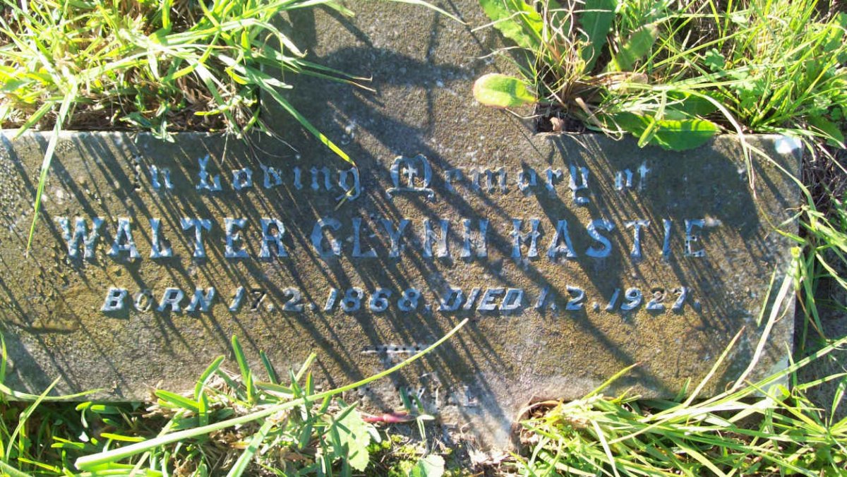 HASTIE Walter Glynn 1868-1923