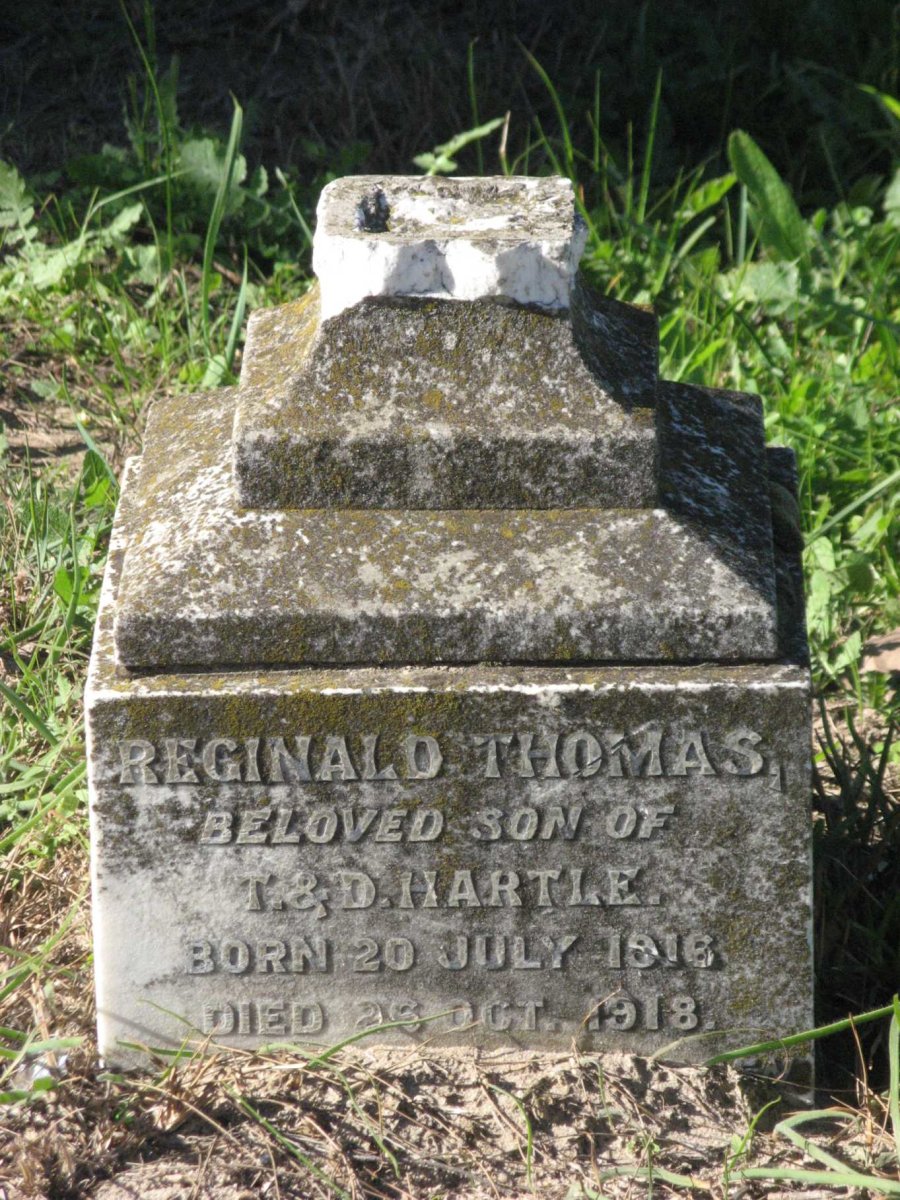 HARTLE Reginald Thomas 1916-1918