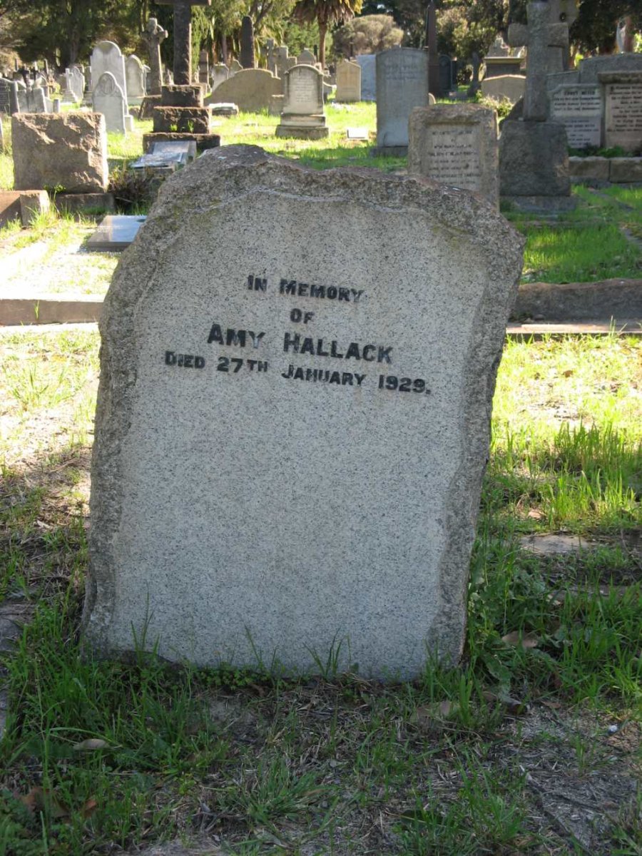 HALLACK Amy -1929