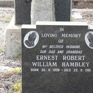 HAMBLEY Ernest Robert William 1908-1981
