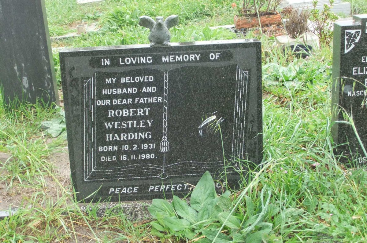 HARDING Robert Westley 1931-1980