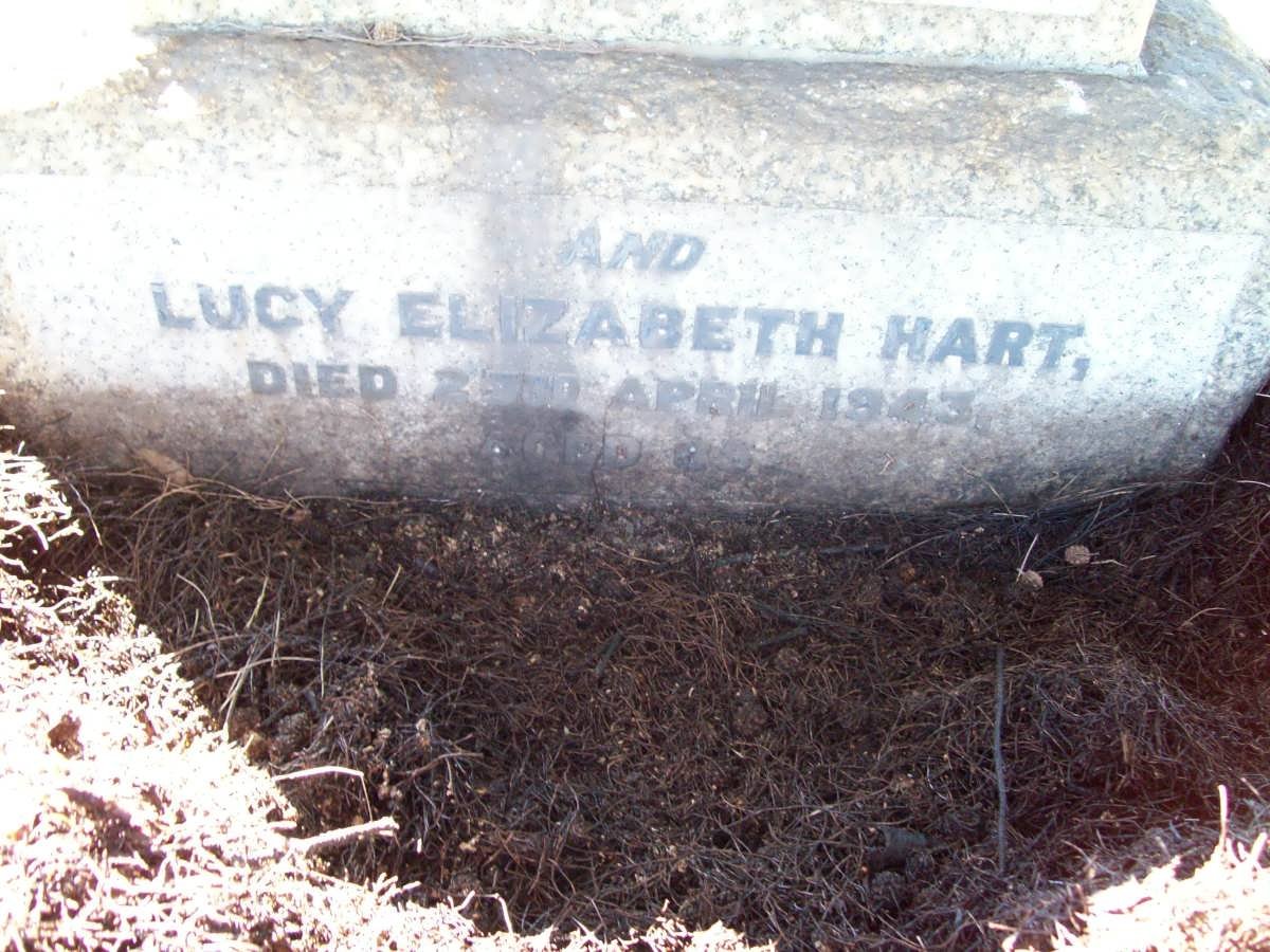HART Lucy Elizabeth -1943