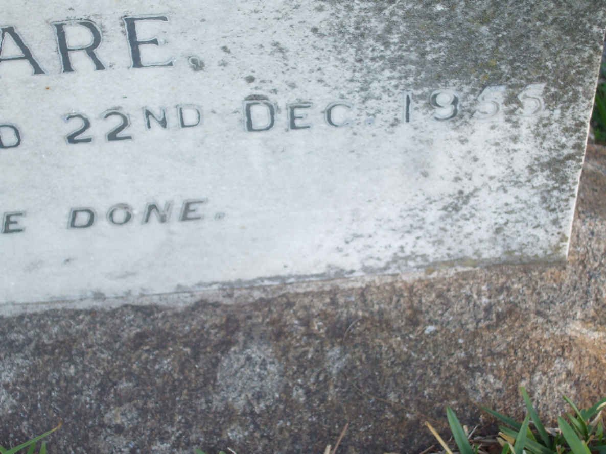 HARE Fanny 1872-1955