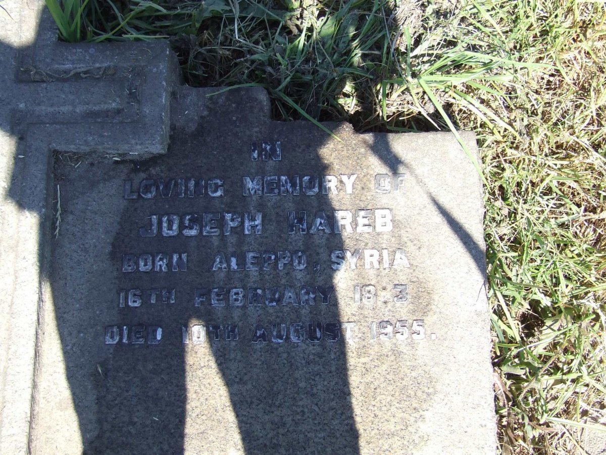 HAREB Joseph 18?3-1955