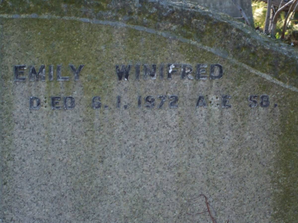 HARRIS Emily Winifred -1972