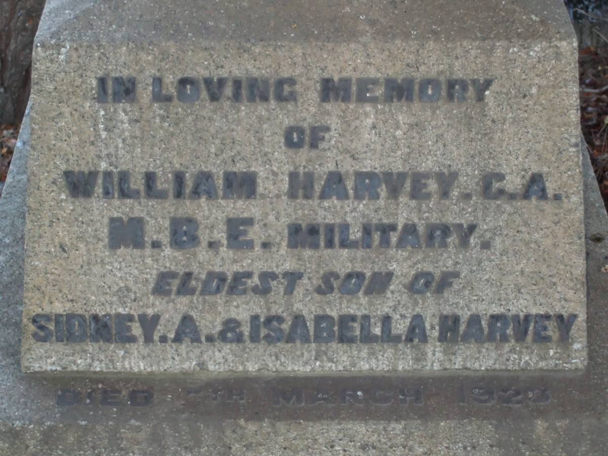 HARVEY William -192?