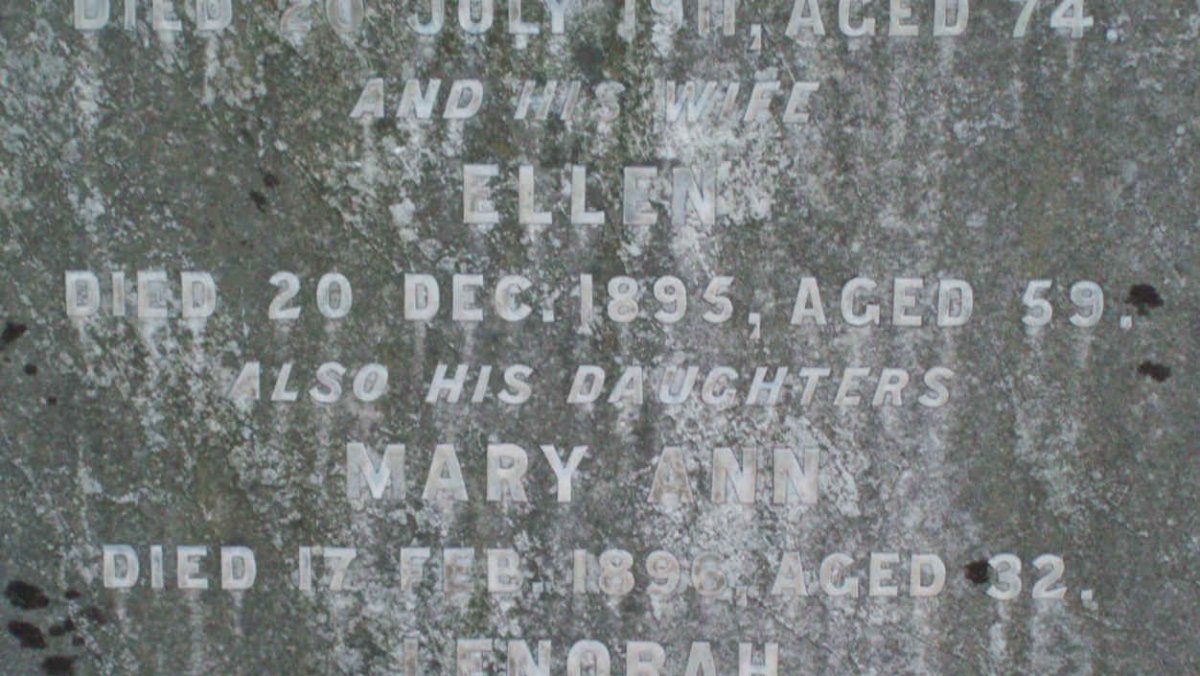 HALL Ellen -1895 :: HALL Mary Ann -1896 