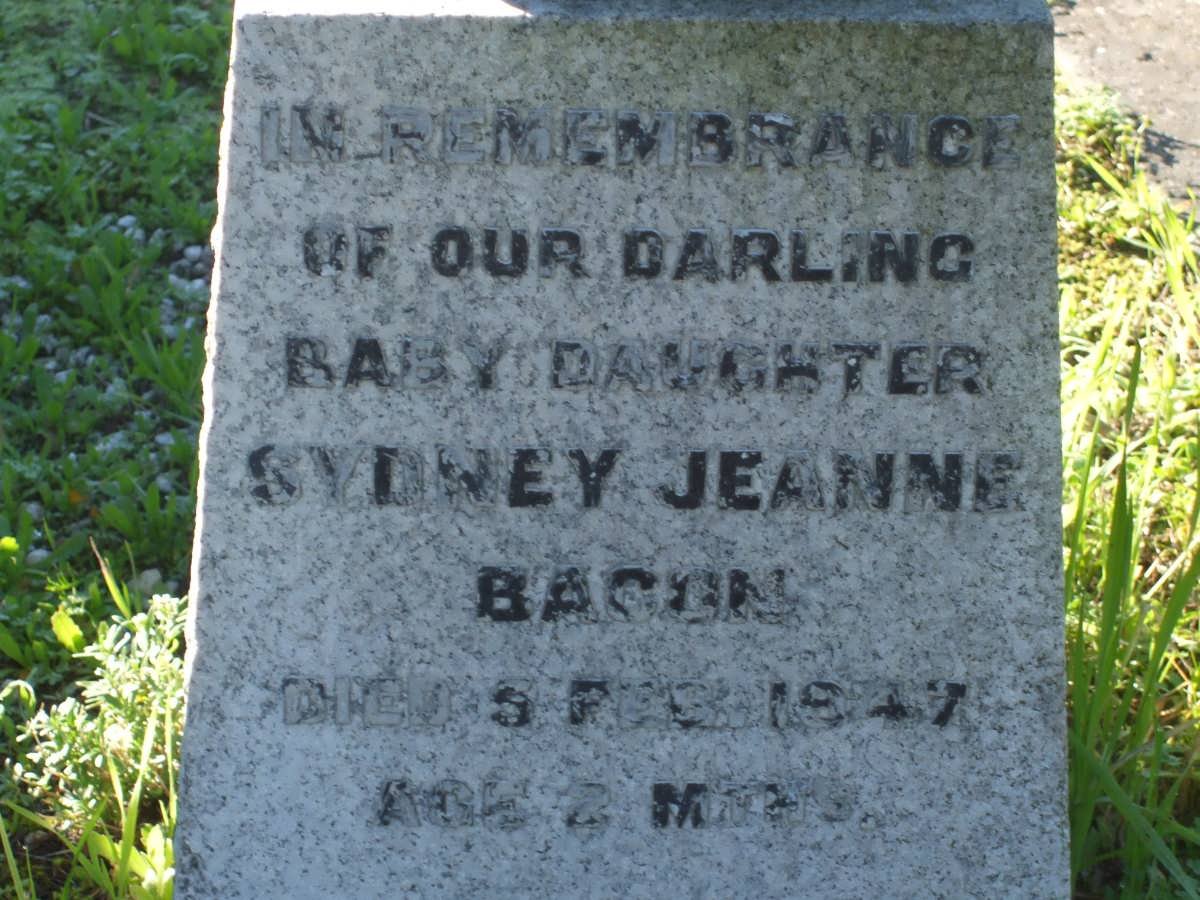 BASON Sydney Jeanne -1947
