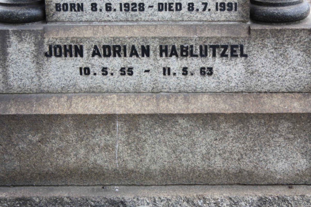 HABLUTZEL John Adrian 1955-1963
