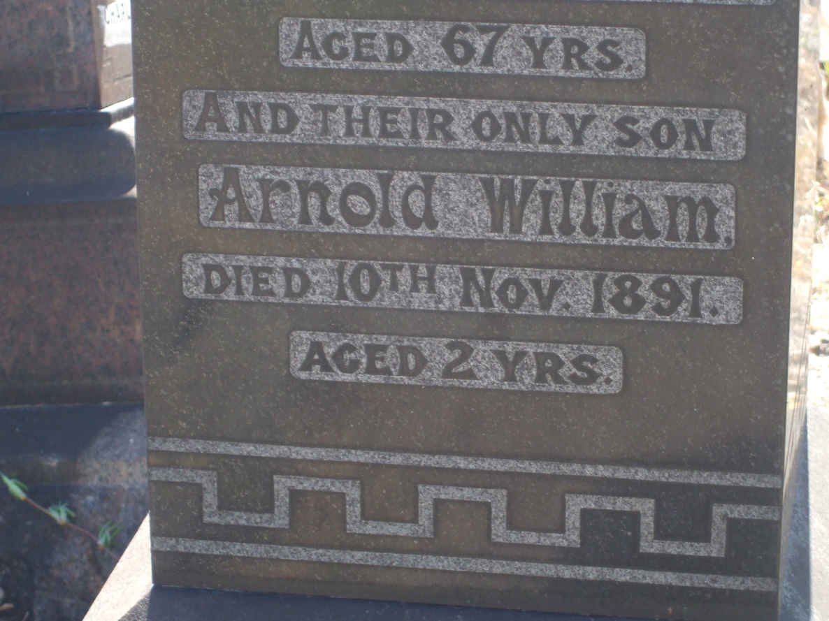 HAMPSON Arnold William -1891