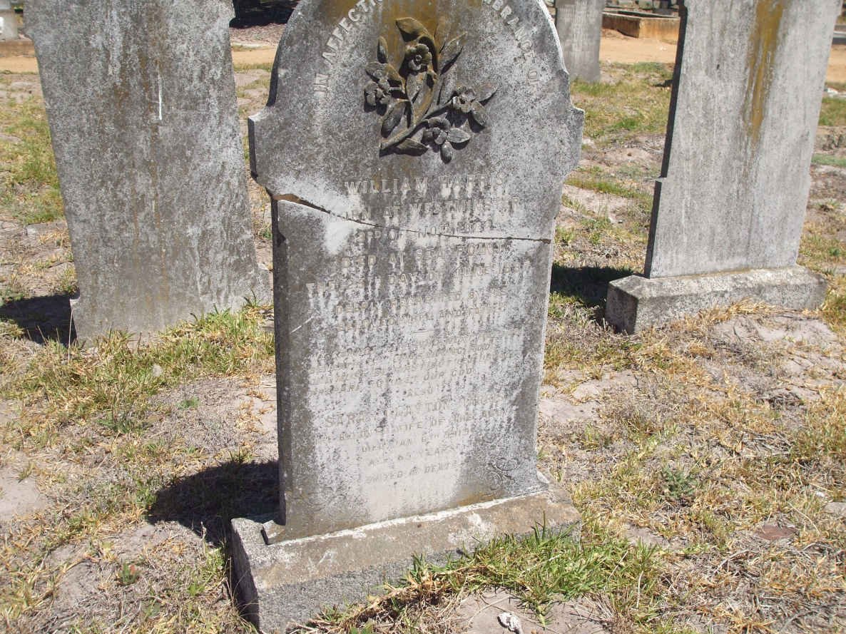 HARRIS William 1832-1887 &amp; Sarah Clayton -1919