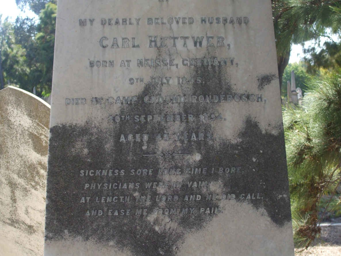 HETTWER Carl 1845-1894