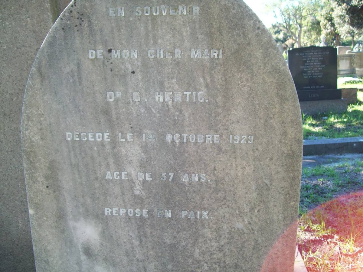 HERTIG D. -1929