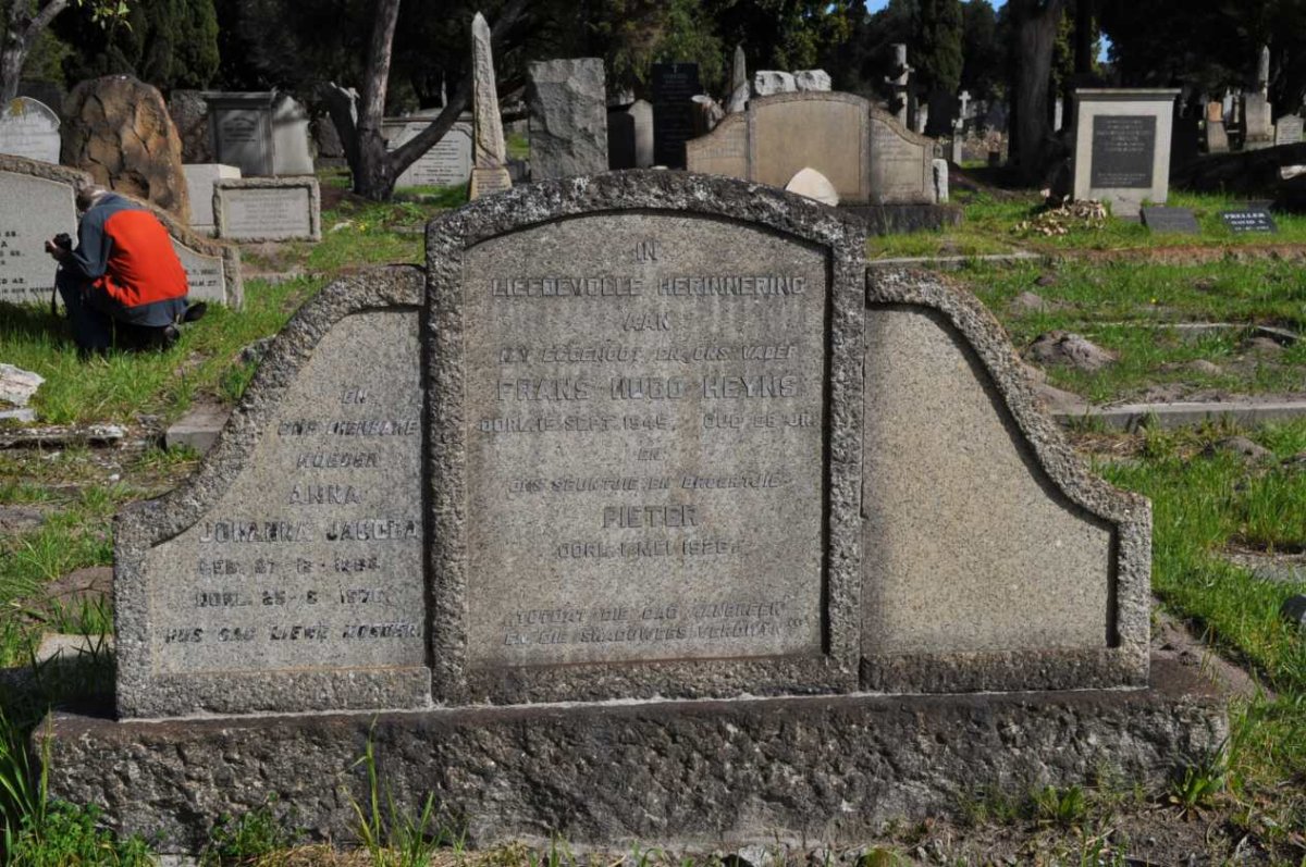 HEYNS Frans Hugo -1945 &amp; Anna Johanna Jacoba 1884-1976 :: HEYNS Pieter -1926
