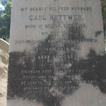 HETTWER Carl 1845-1894