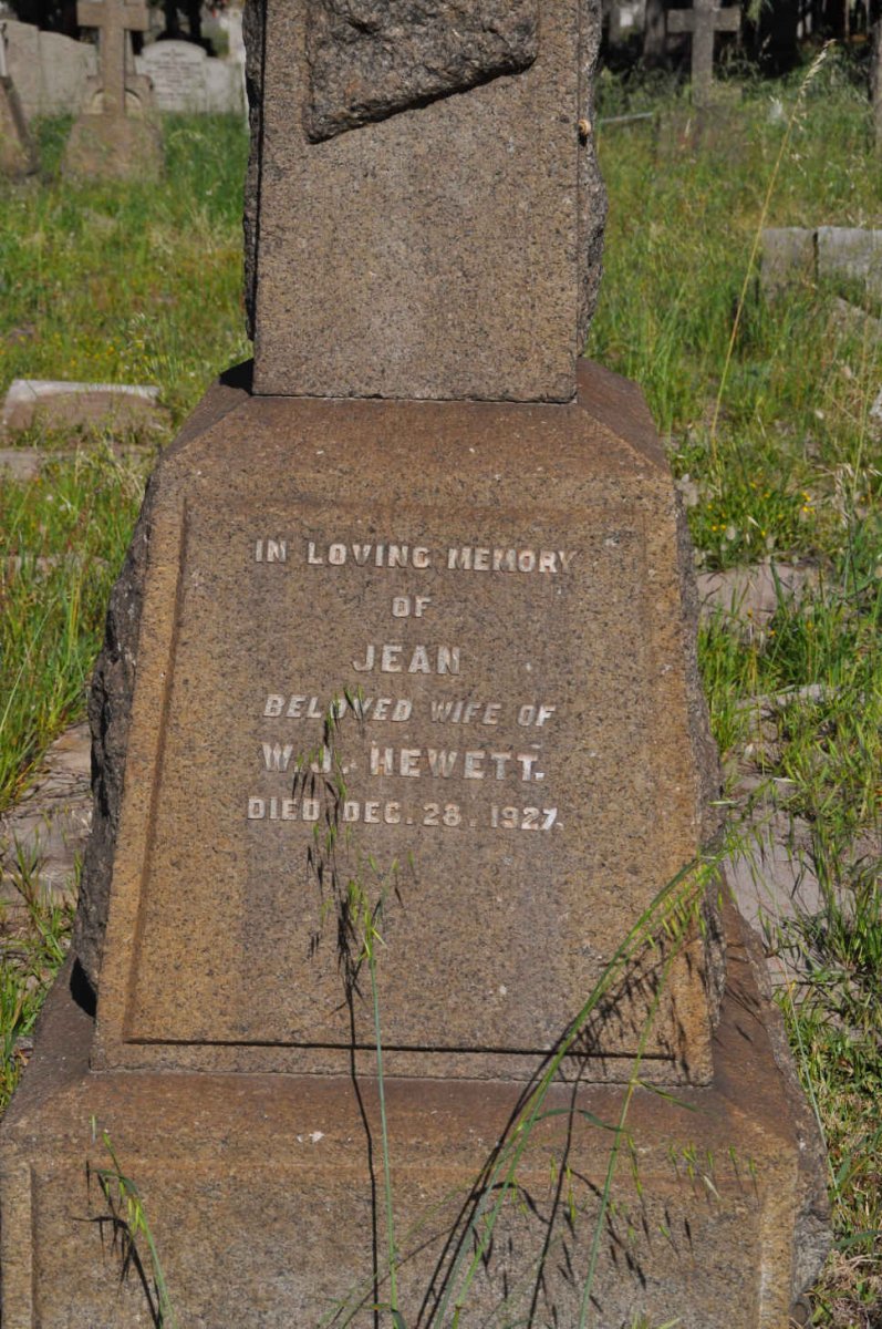 HEWETT Jean -1927