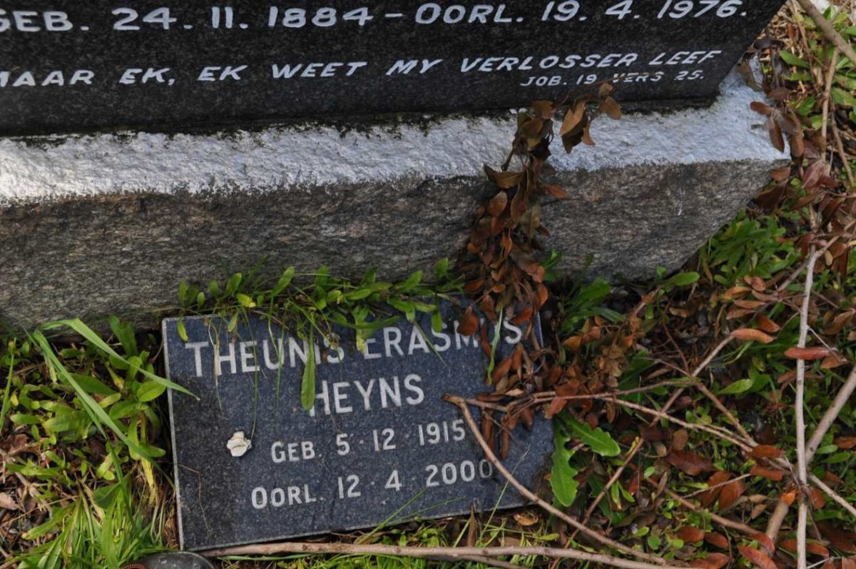 HEYNS Nicolaas Jacobus 1881-1958 &amp; Florindina Johanna 1884-1976