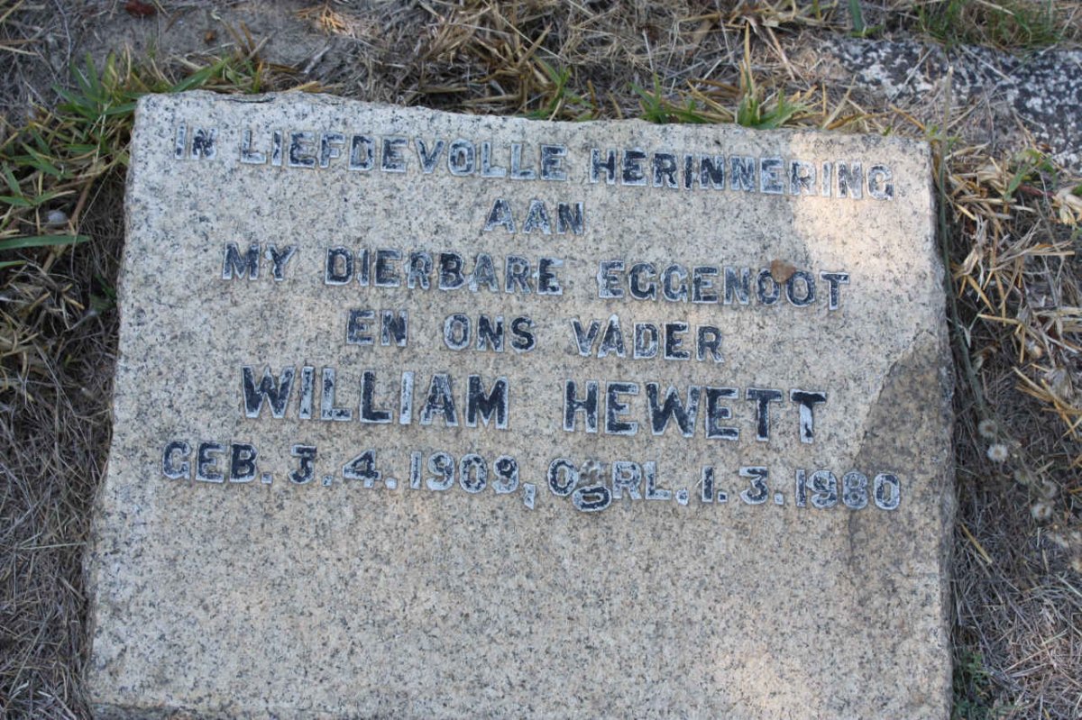HEWETT William 1909-1960