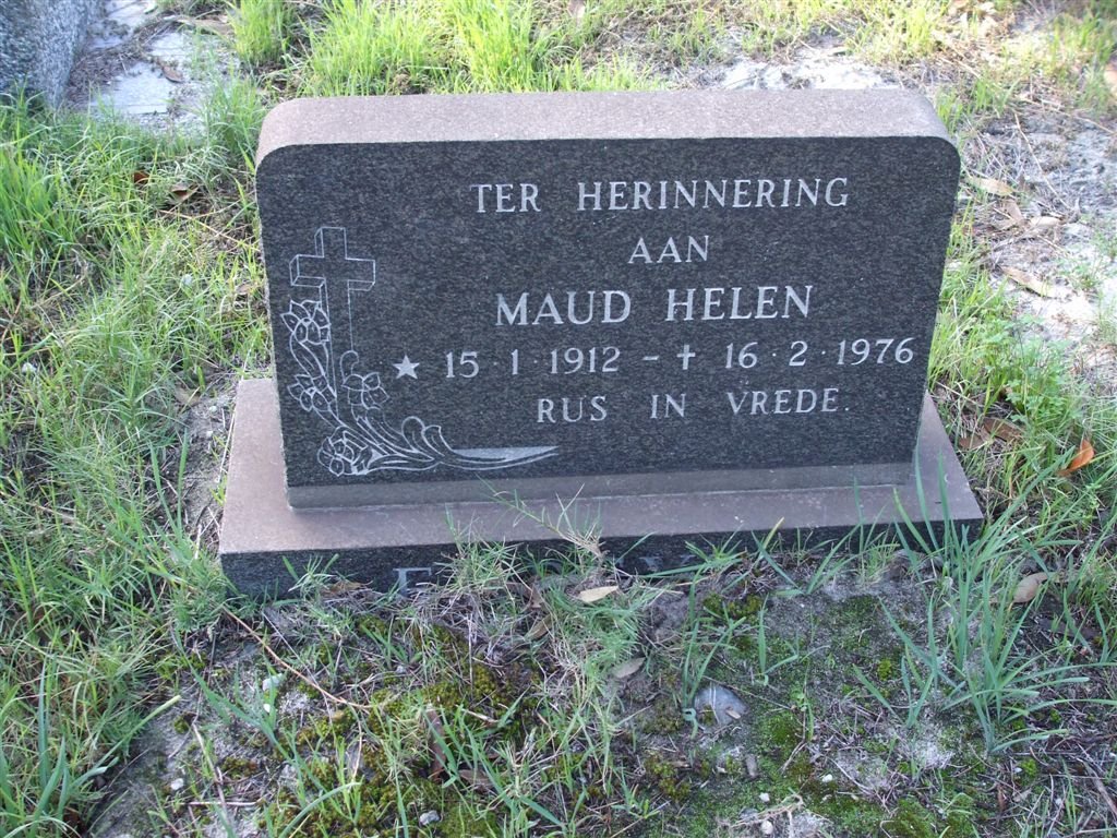 HELEN Maud 1912-1976