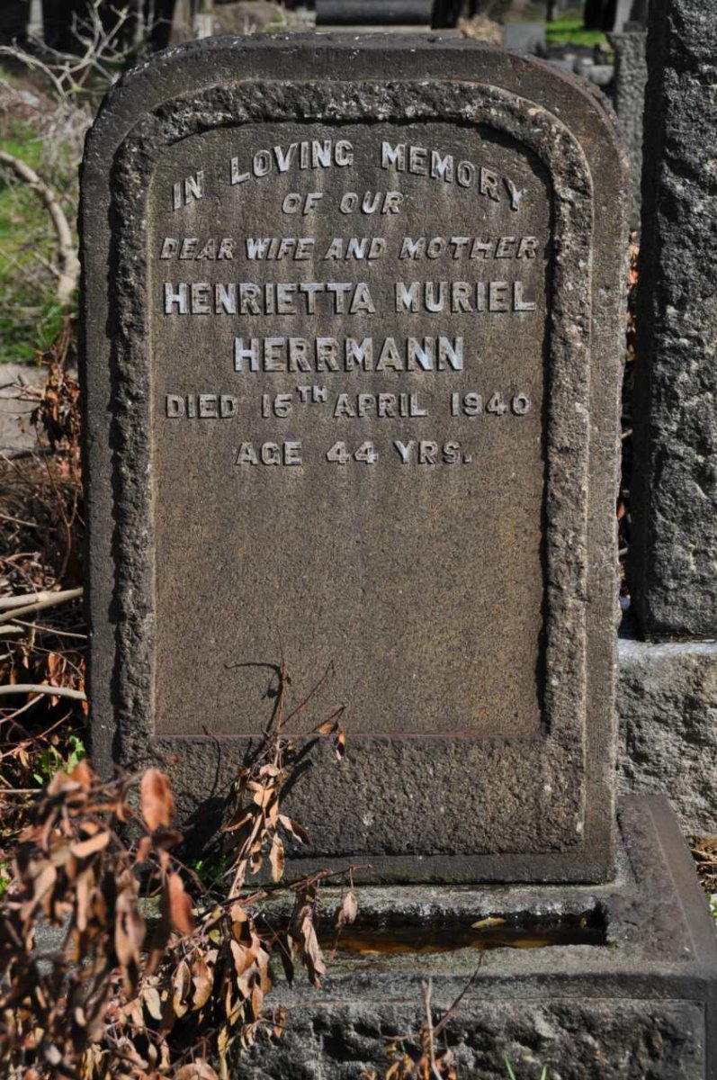 HERRMANN Henrietta Muriel -1940