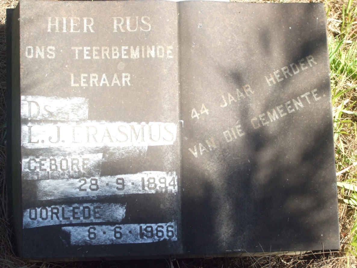 ERASMUS L.J. 1894-1966