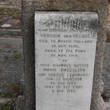 HEERDE  Hendrik, van 1857-1919 &amp; Marie Magdalena ZONDAGH 1869-1954