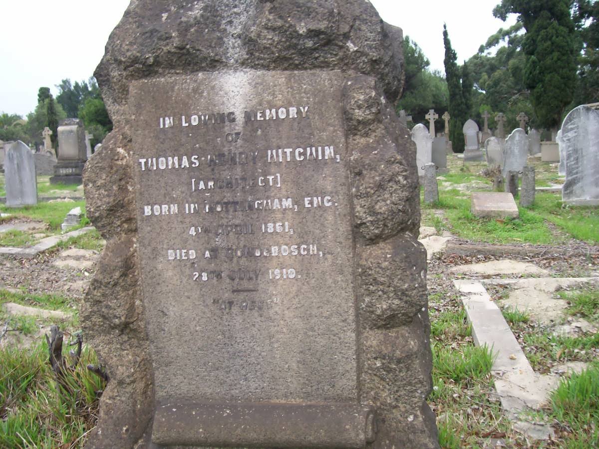 HITCHIN Thomas Henry 1861-1910