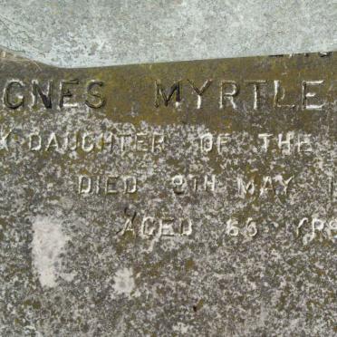 HIGGO Agnes Myrtle -1968