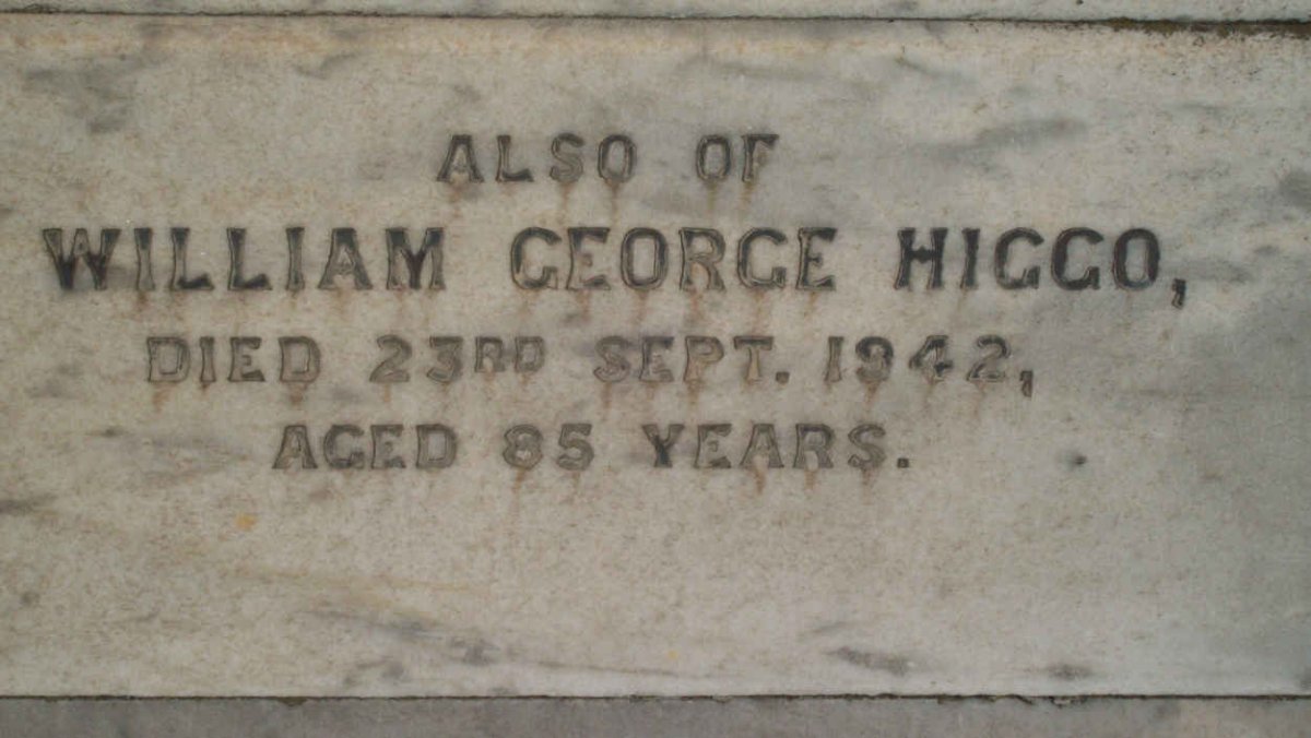 HIGGO William George -1942