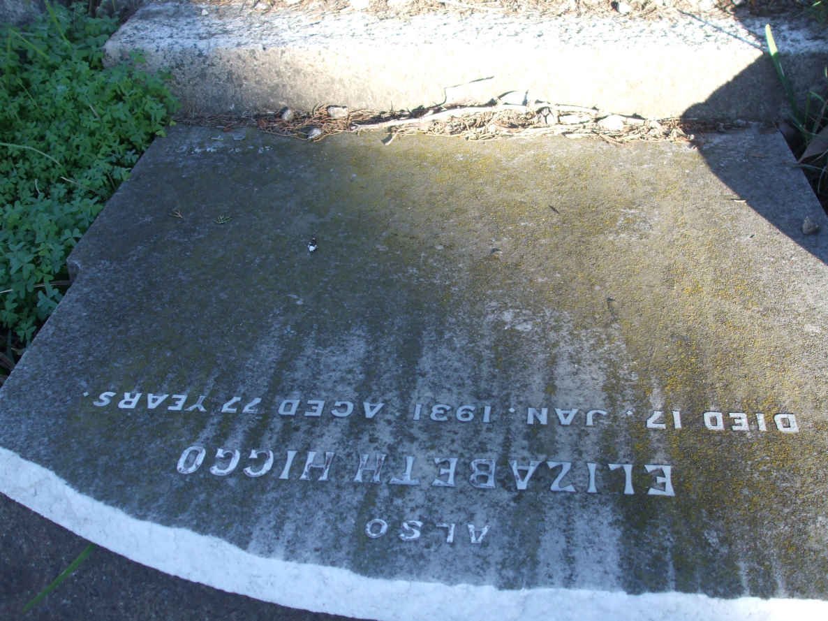 HIGGO Elizabeth -1931
